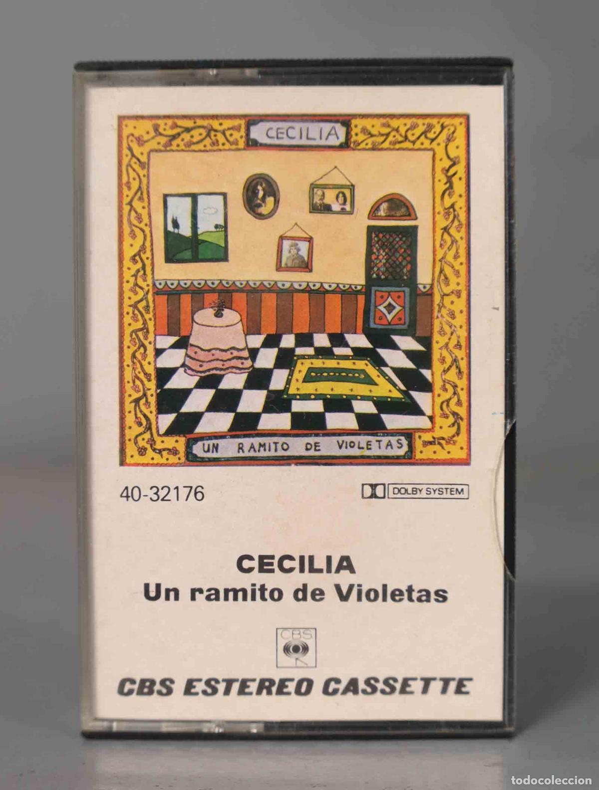 Casetes antiguos: CASSETTE. Cecilia &ndash; Un Ramito De Violetas - Foto 1