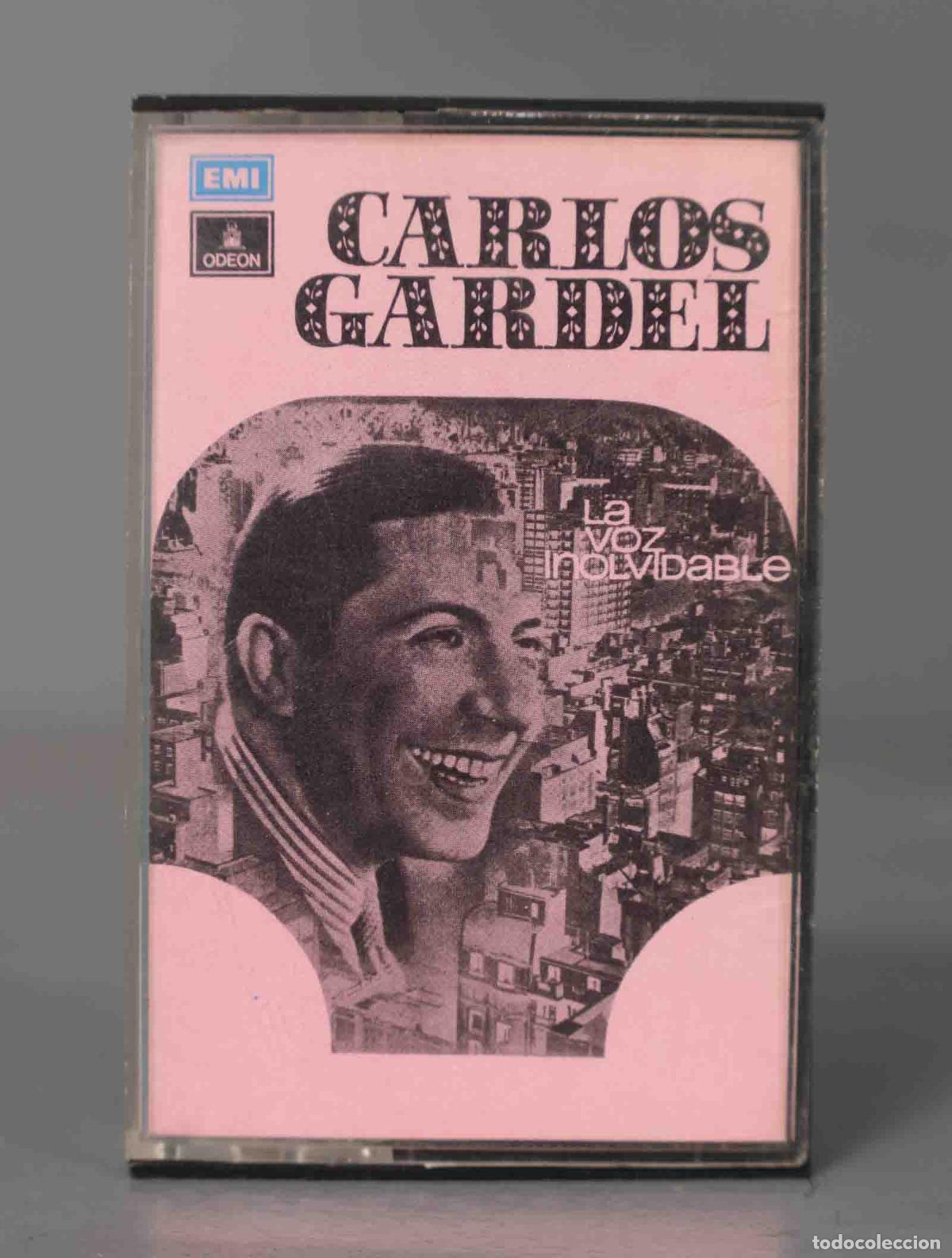 Casetes antiguos: CASSETTE. GARDEL. LA VOZ INOLVIDABLE - Foto 1