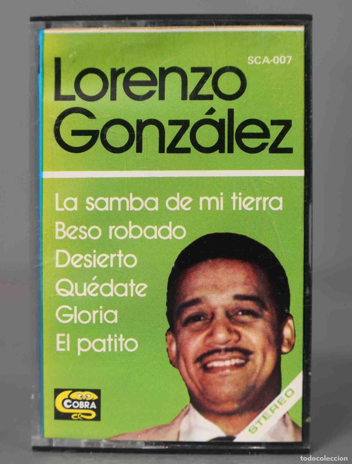 Casetes antiguos: CASSETTE. LORENZO GONZALEZ. COBRA - Foto 1