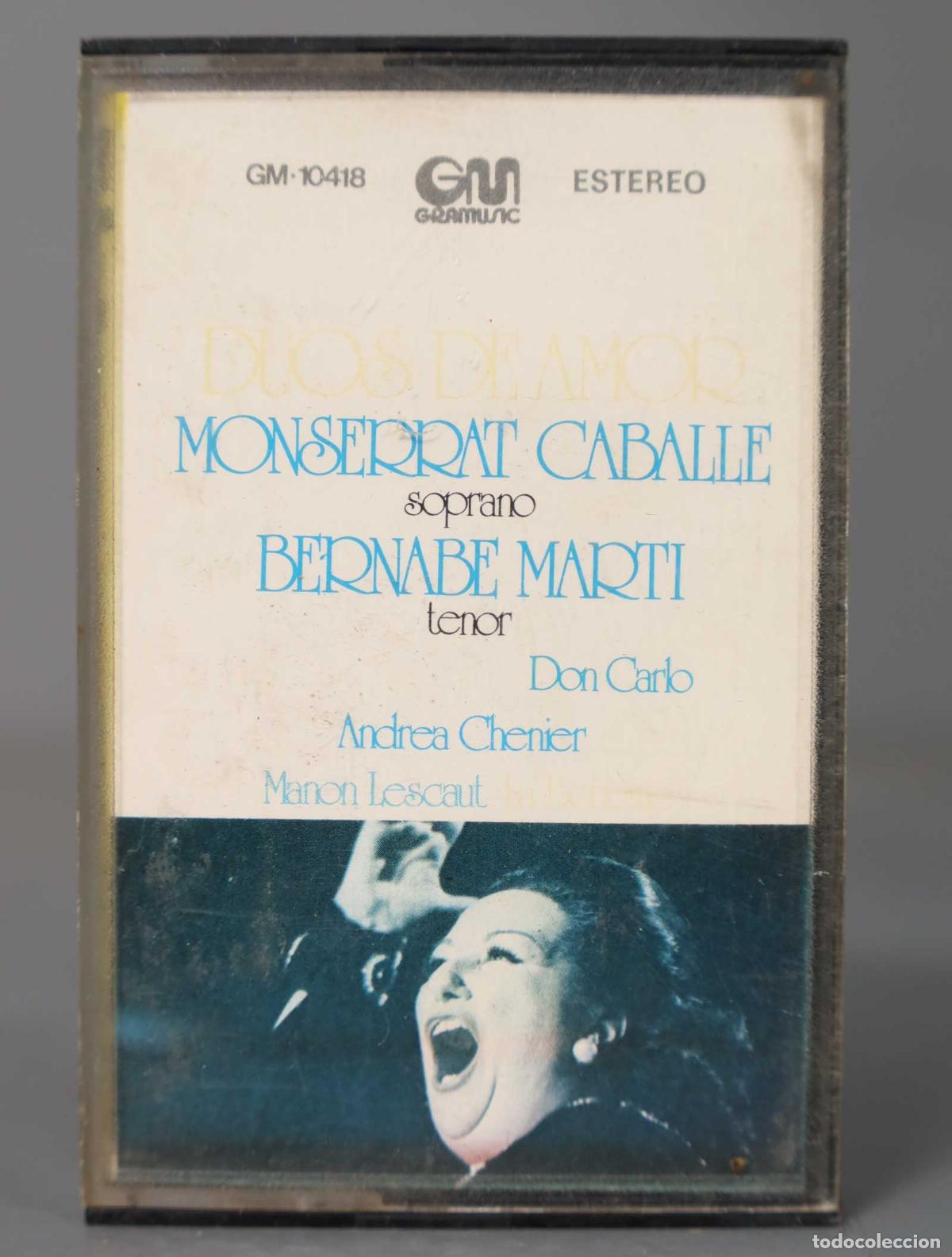 Casetes antiguos: CASSETTE. CABALLE. DUOS DE AMOR. MARTI - Foto 1