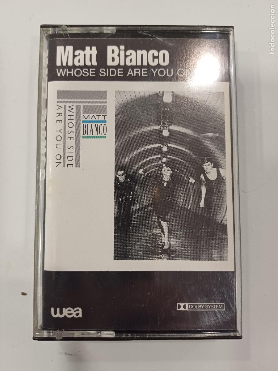 Casetes antiguos: MATT BIANCO/WHOSE SIDE ARE YOU ON/CASETE. - Foto 1