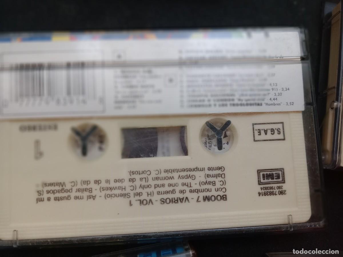 Casetes antiguos: EL CASETTE DE LOS EXITOS BOOM N&ordm; 5,6,7,8,10, - Foto 6