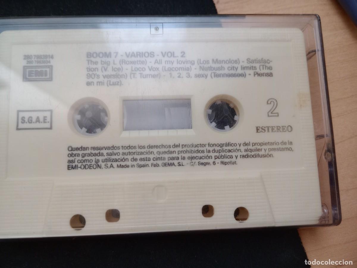 Casetes antiguos: EL CASETTE DE LOS EXITOS BOOM N&ordm; 5,6,7,8,10, - Foto 7