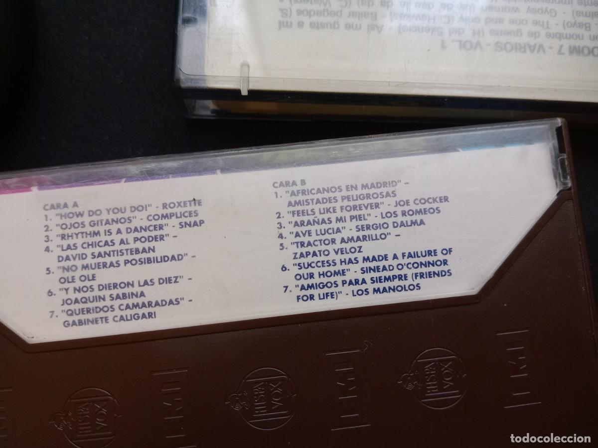 Casetes antiguos: EL CASETTE DE LOS EXITOS BOOM N&ordm; 5,6,7,8,10, - Foto 8