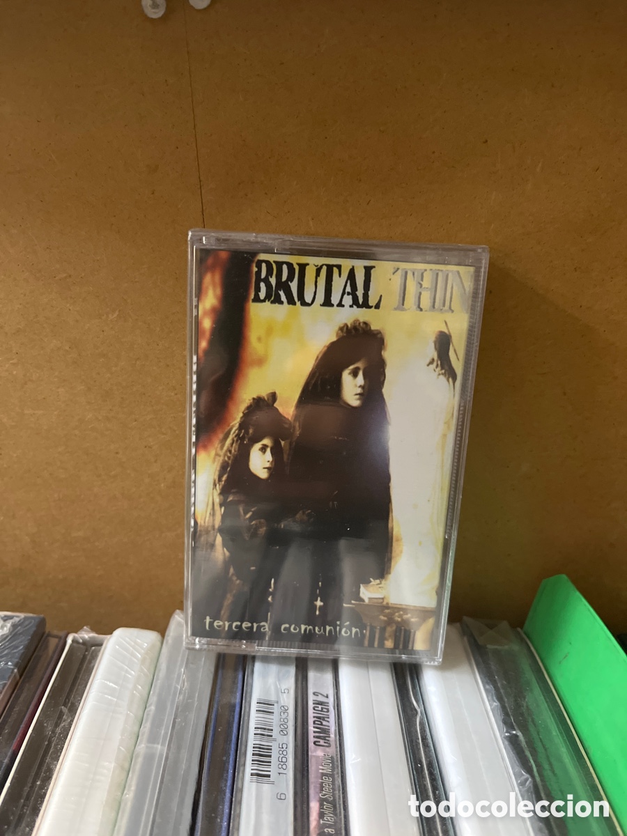 Casetes antiguos: brutal twin tercera comuni&oacute;n precintado - Foto 1