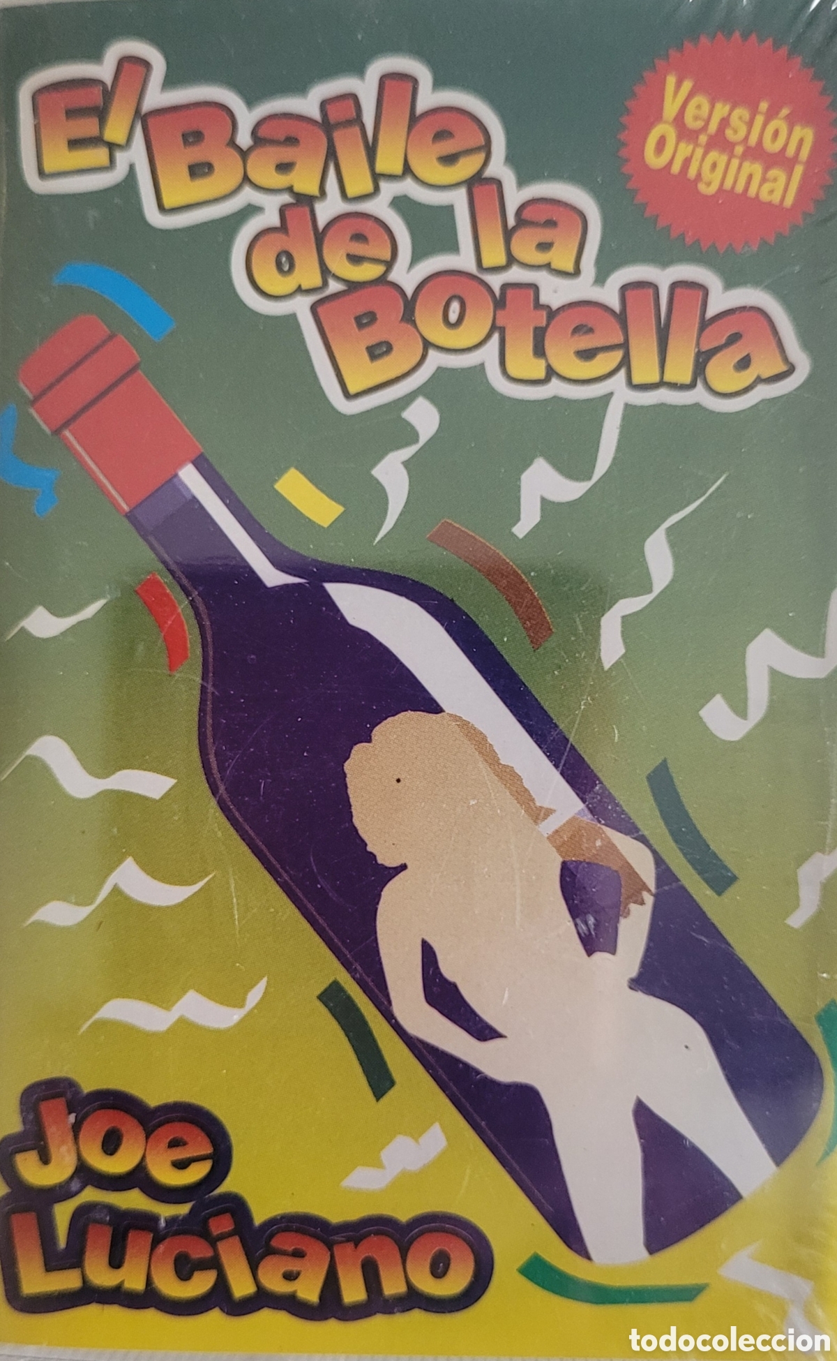 Casetes antiguos: JOE LUCIANO EL BAILE DE LA BOTELLA CASSETTE - Foto 1