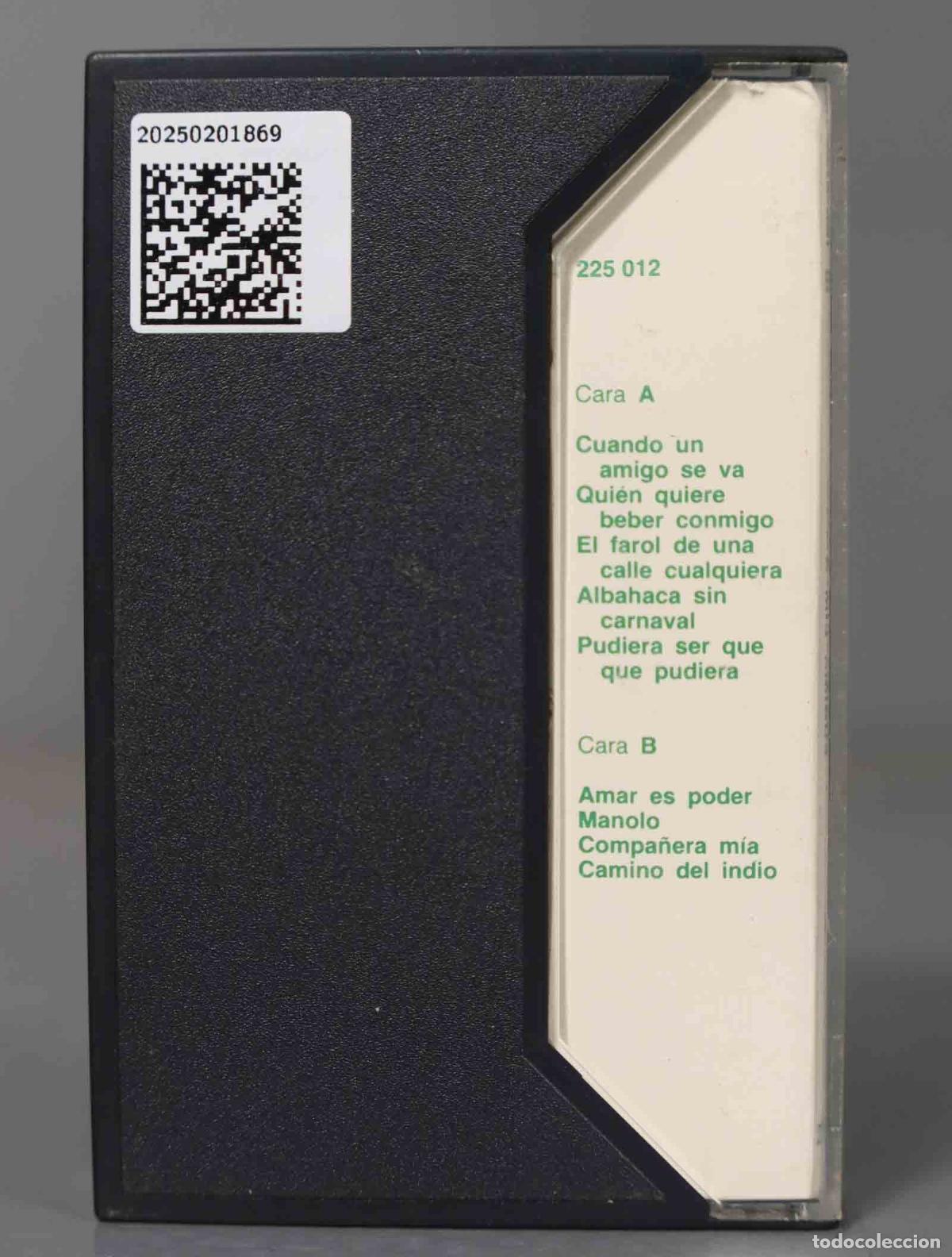 Casetes antiguos: CASSETTE. CORTEZ. A MIS AMIGOS - Foto 2