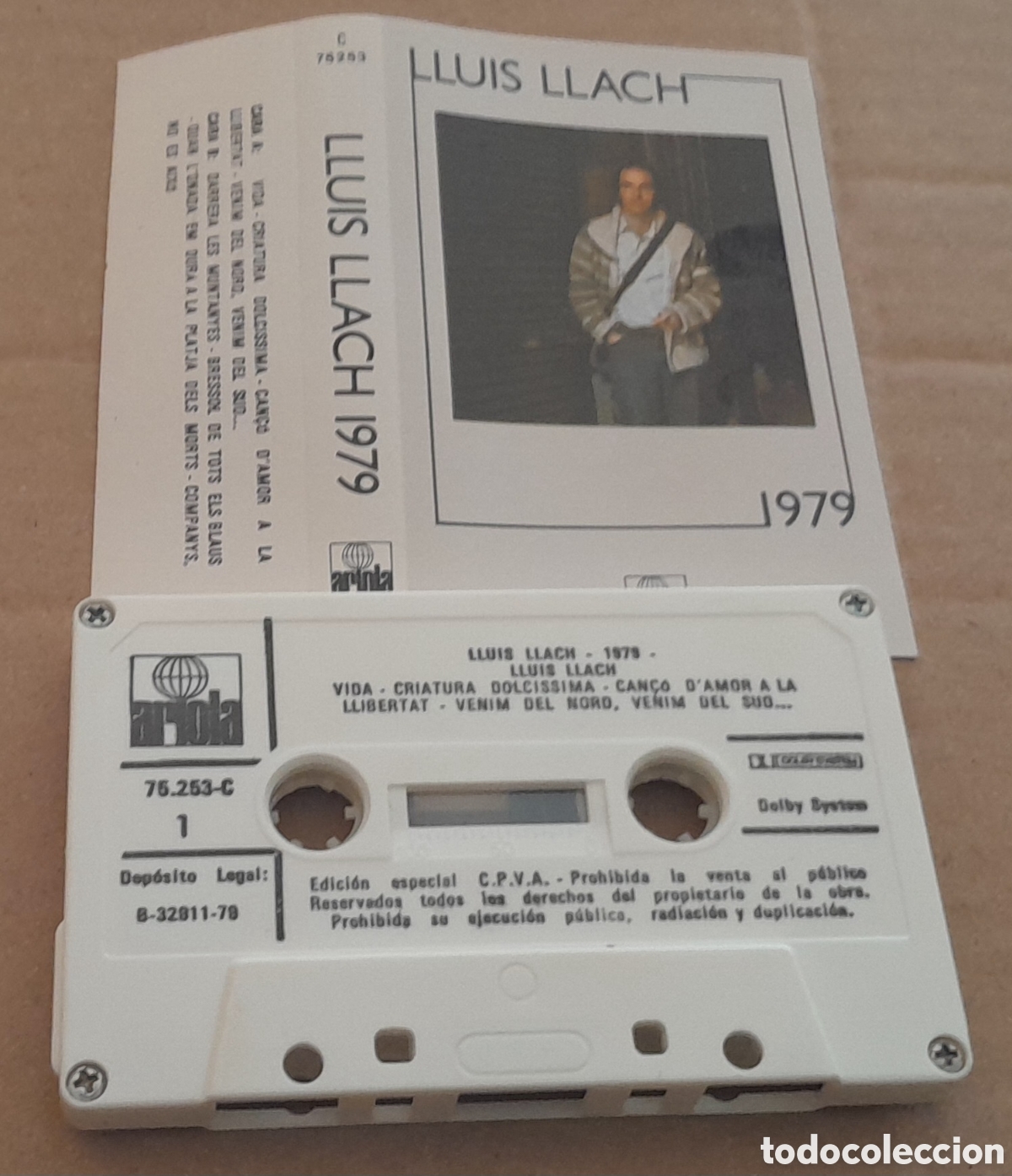 Casetes antiguos: LLUIS LLACH - 1979 - ARIOLA - Foto 1