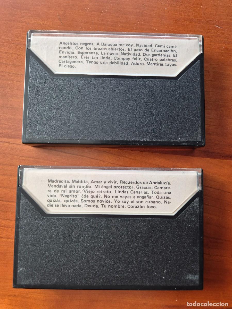 Casetes antiguos: Dos cintas de cassette de Antonio Machin - Foto 2