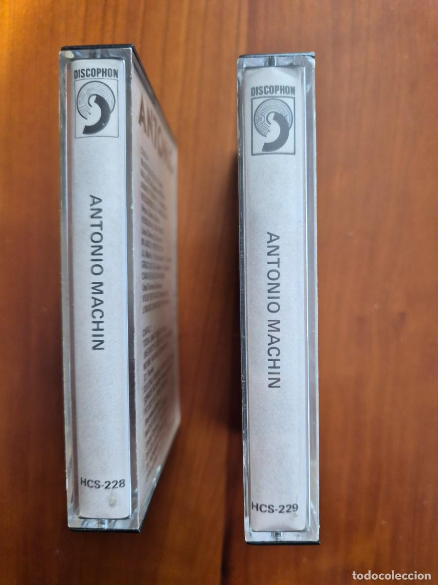 Casetes antiguos: Dos cintas de cassette de Antonio Machin - Foto 3
