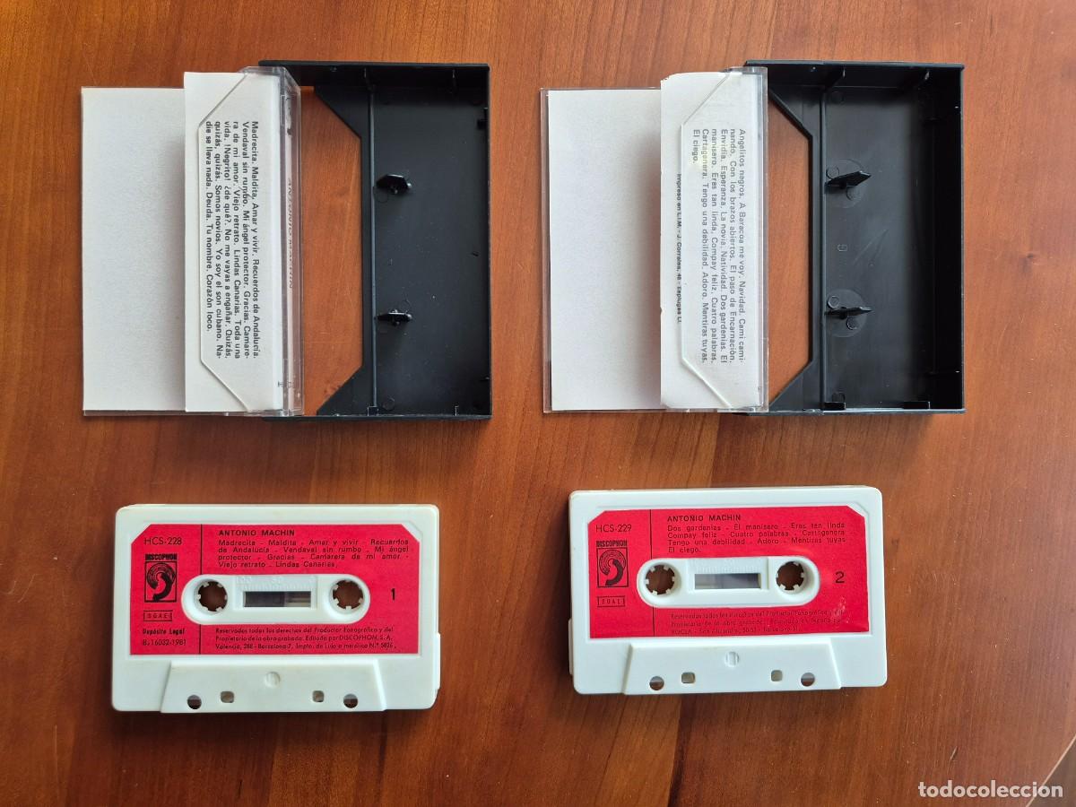 Casetes antiguos: Dos cintas de cassette de Antonio Machin - Foto 4