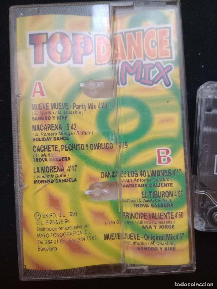 Casetes antiguos: TOP DANCE MIX / CASETT - Foto 2