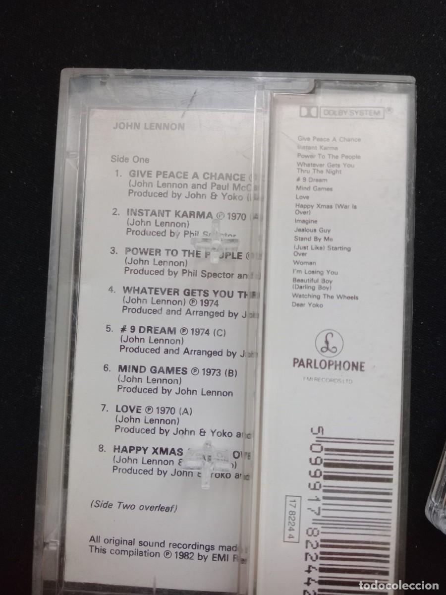Casetes antiguos: JOHN LENNON / THE COLLECTION - Foto 2