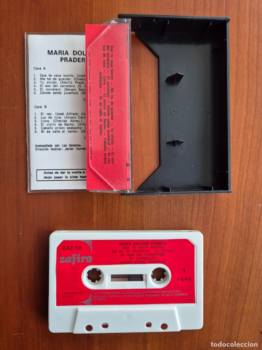 Casetes antiguos: Cinta de cassette de Mar&iacute;a Dolores Pradera - Foto 4