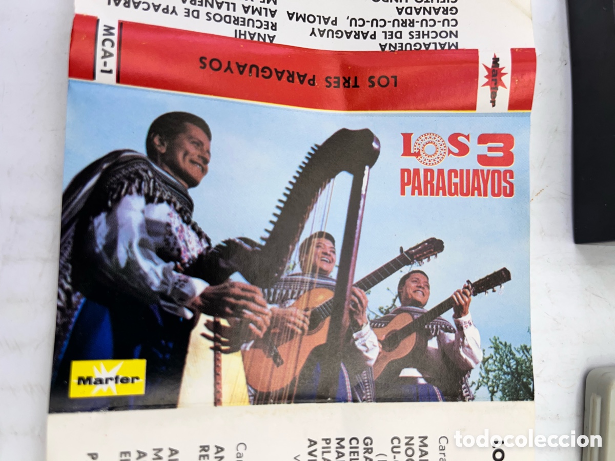 Casetes antiguos: LOS 3 PARAGUAYOS-1969 - Foto 1