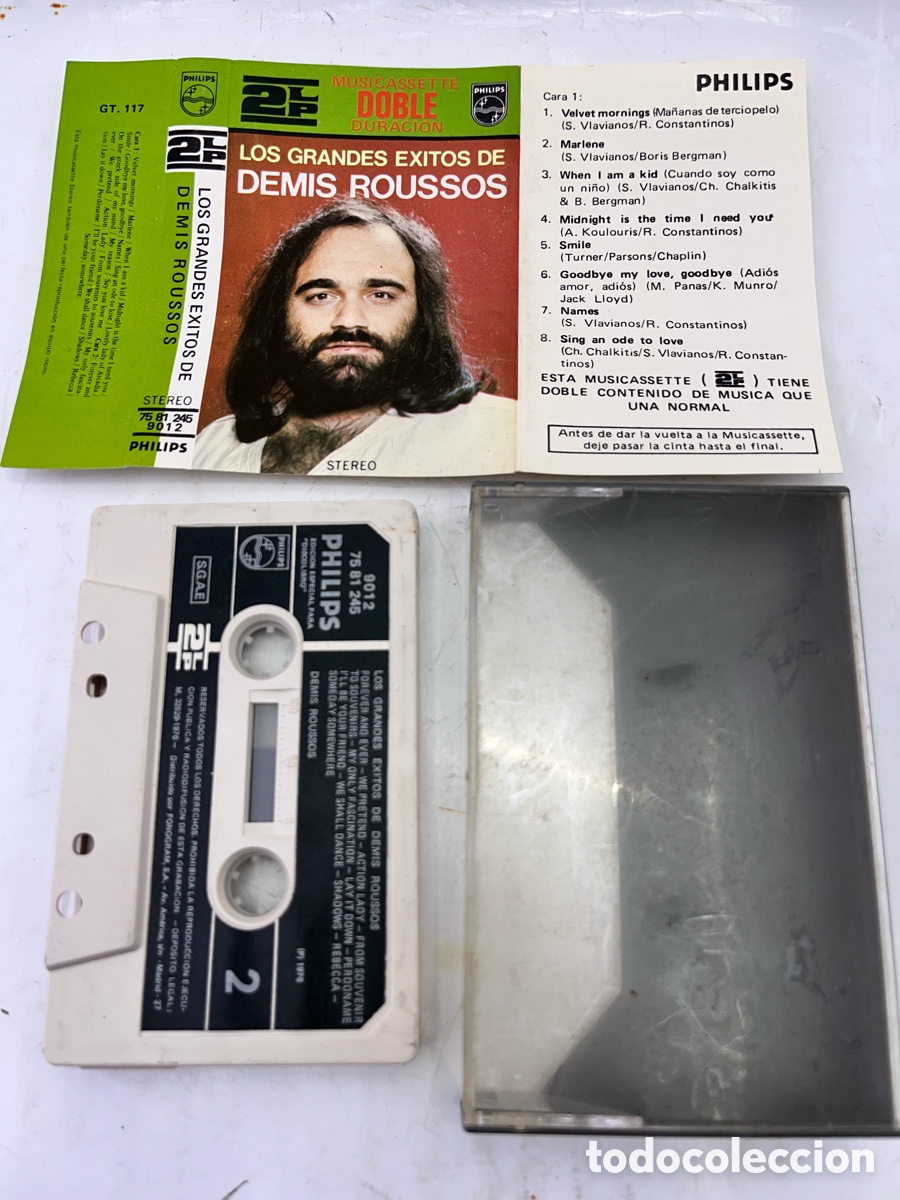 Casetes antiguos: Los grandes &eacute;xitos de DEMIS ROUSSOS - Foto 1