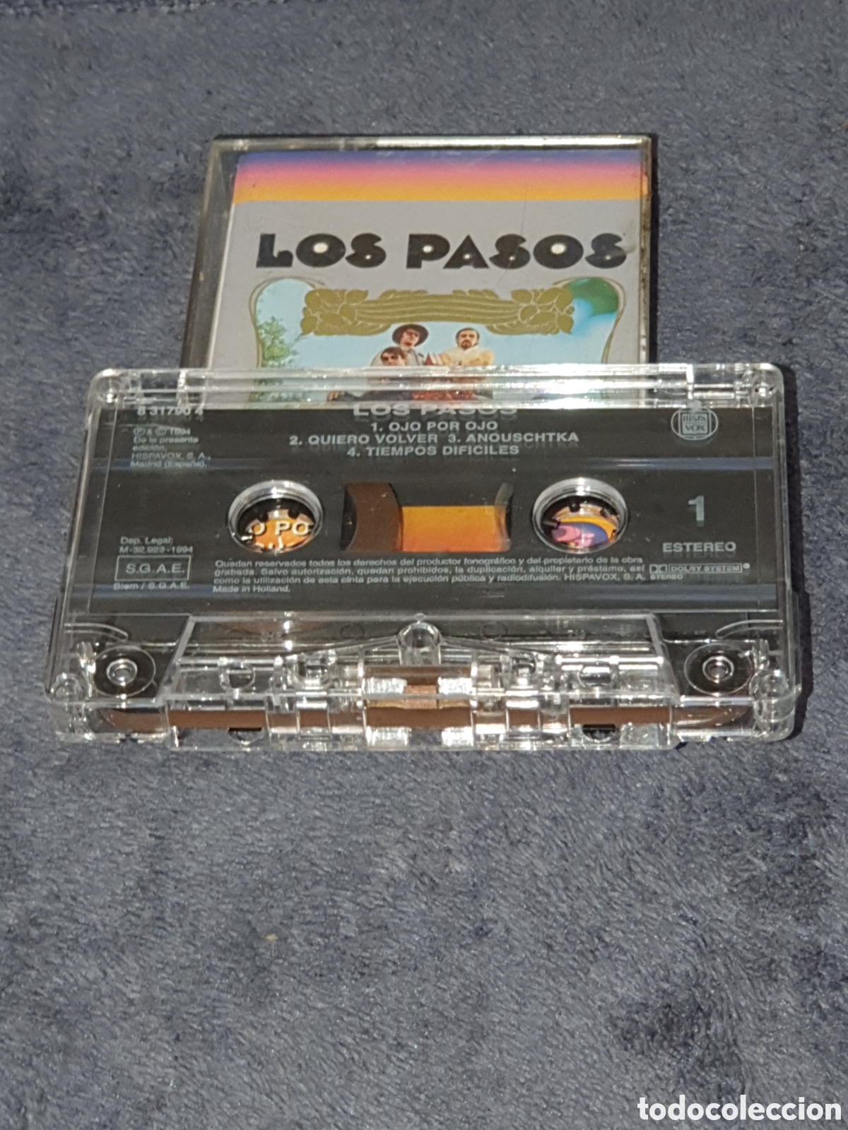 Casetes antiguos: CT-11. Los Pasos - Los Pasos, 1994, De 2&ordf; Mano. - Foto 3