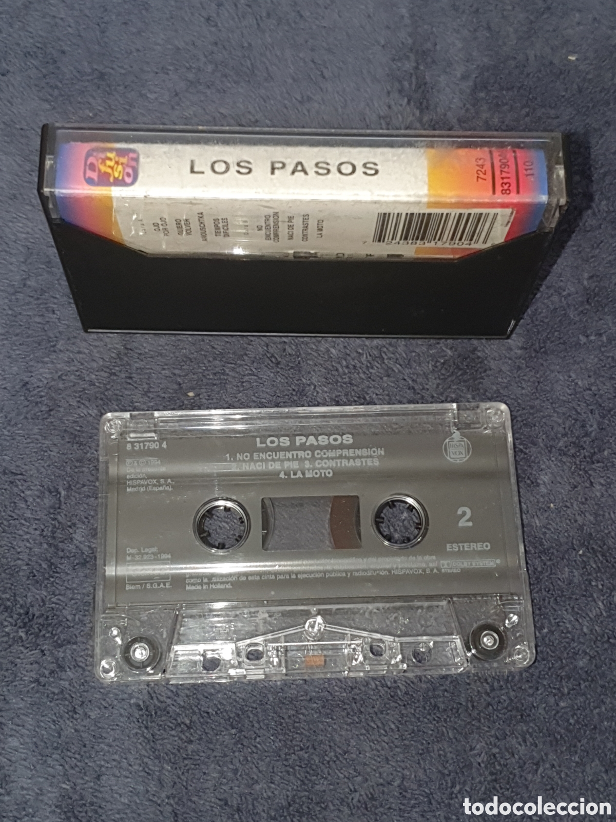 Casetes antiguos: CT-11. Los Pasos - Los Pasos, 1994, De 2&ordf; Mano. - Foto 4