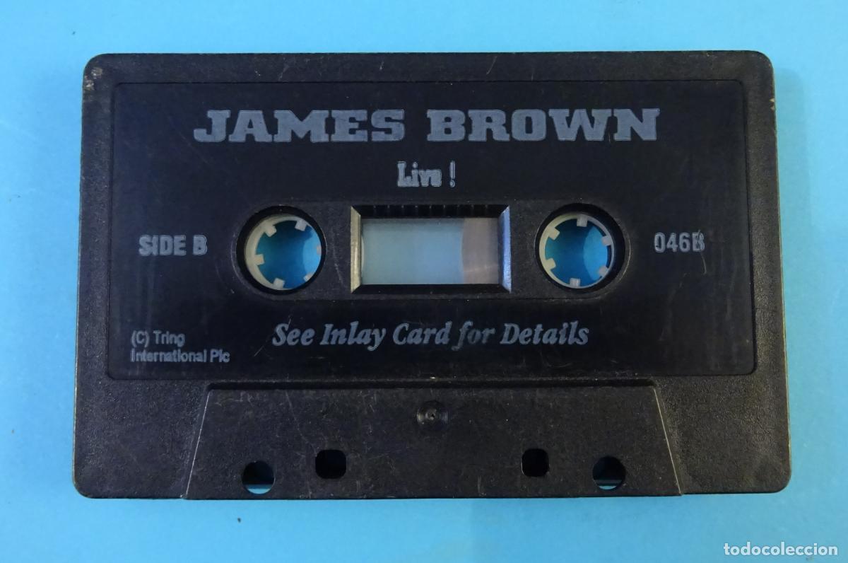 Casetes antiguos: CASETE JAMES BROWN. LIVE ! - Foto 2