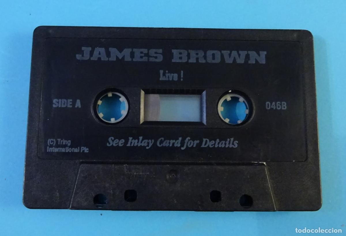 Casetes antiguos: CASETE JAMES BROWN. LIVE ! - Foto 1