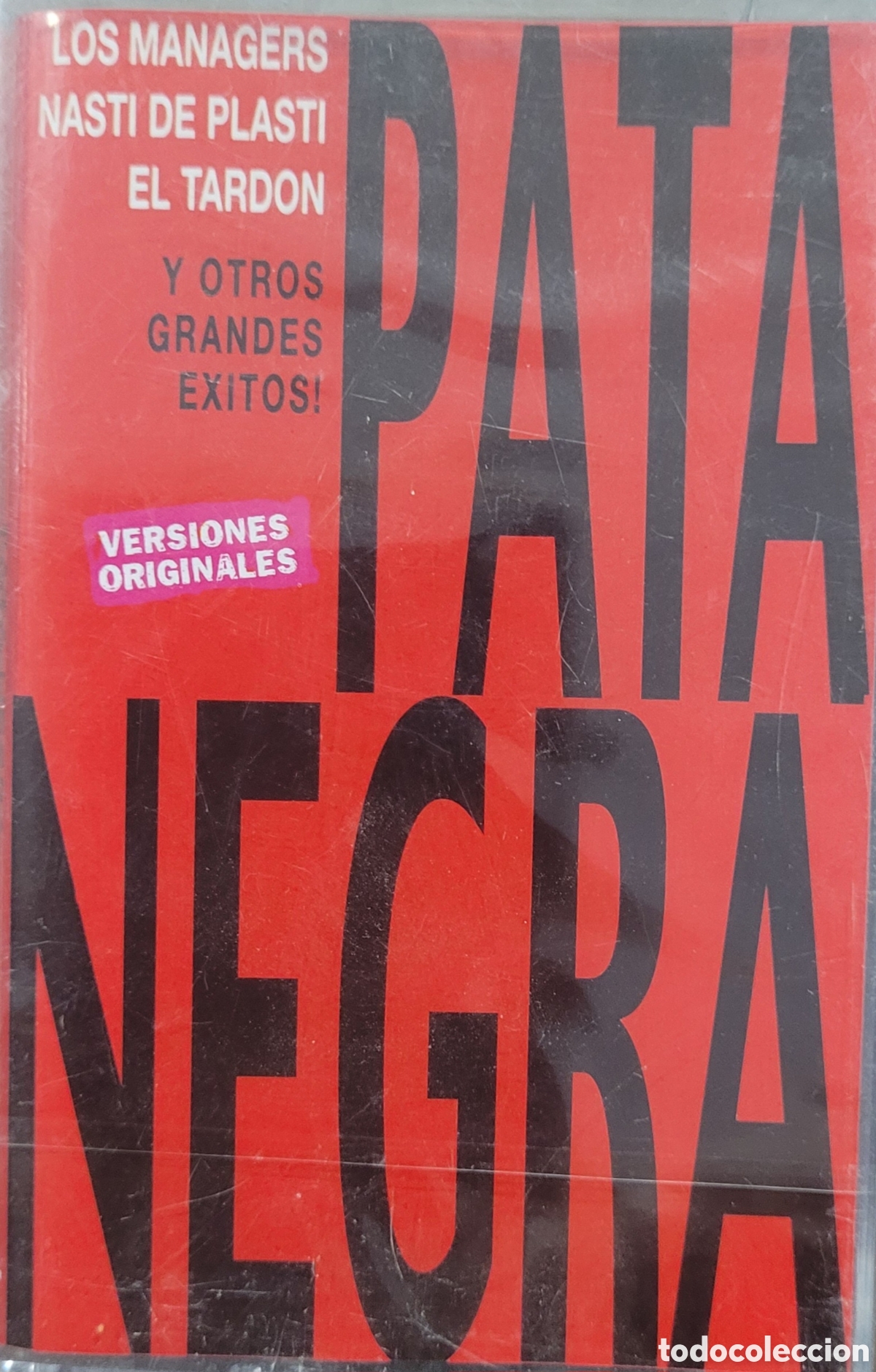 Casetes antiguos: PATA NEGRA LOS MANAGERS CASSETTE - Foto 1