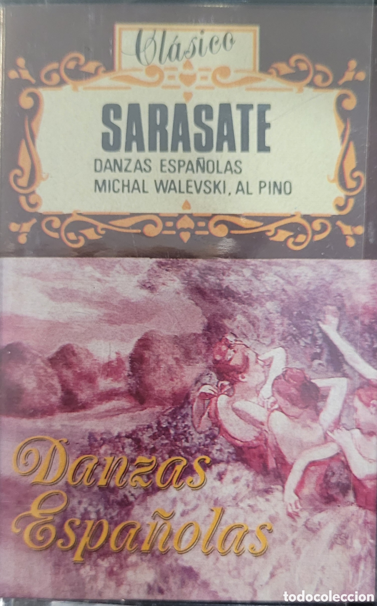 Casetes antiguos: SARASATE DANZAS ESPA&Ntilde;OLAS CASSETTE - Foto 1