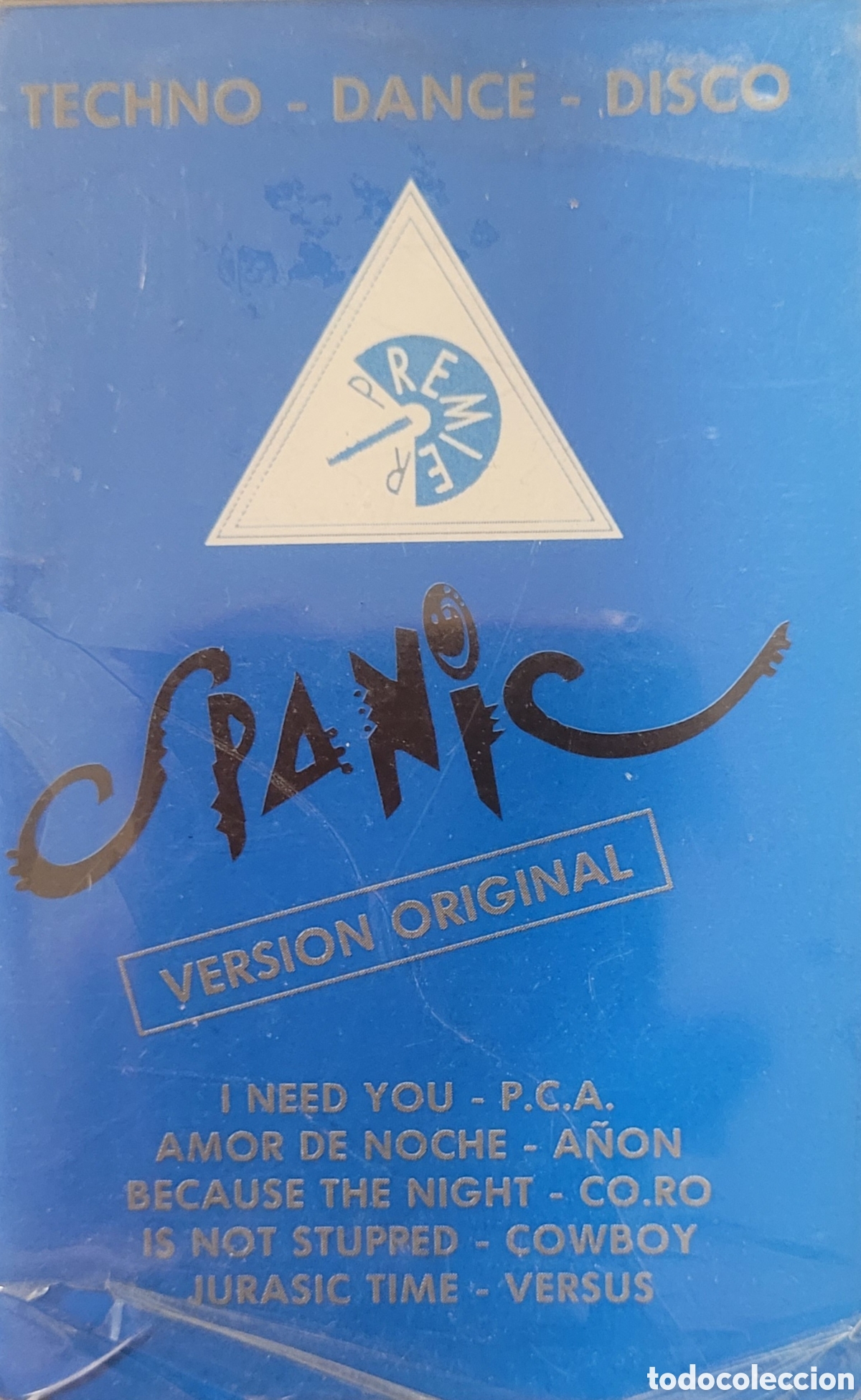 Casetes antiguos: SPANIC TECHNO DANCE DISCO CASSETTE - Foto 1