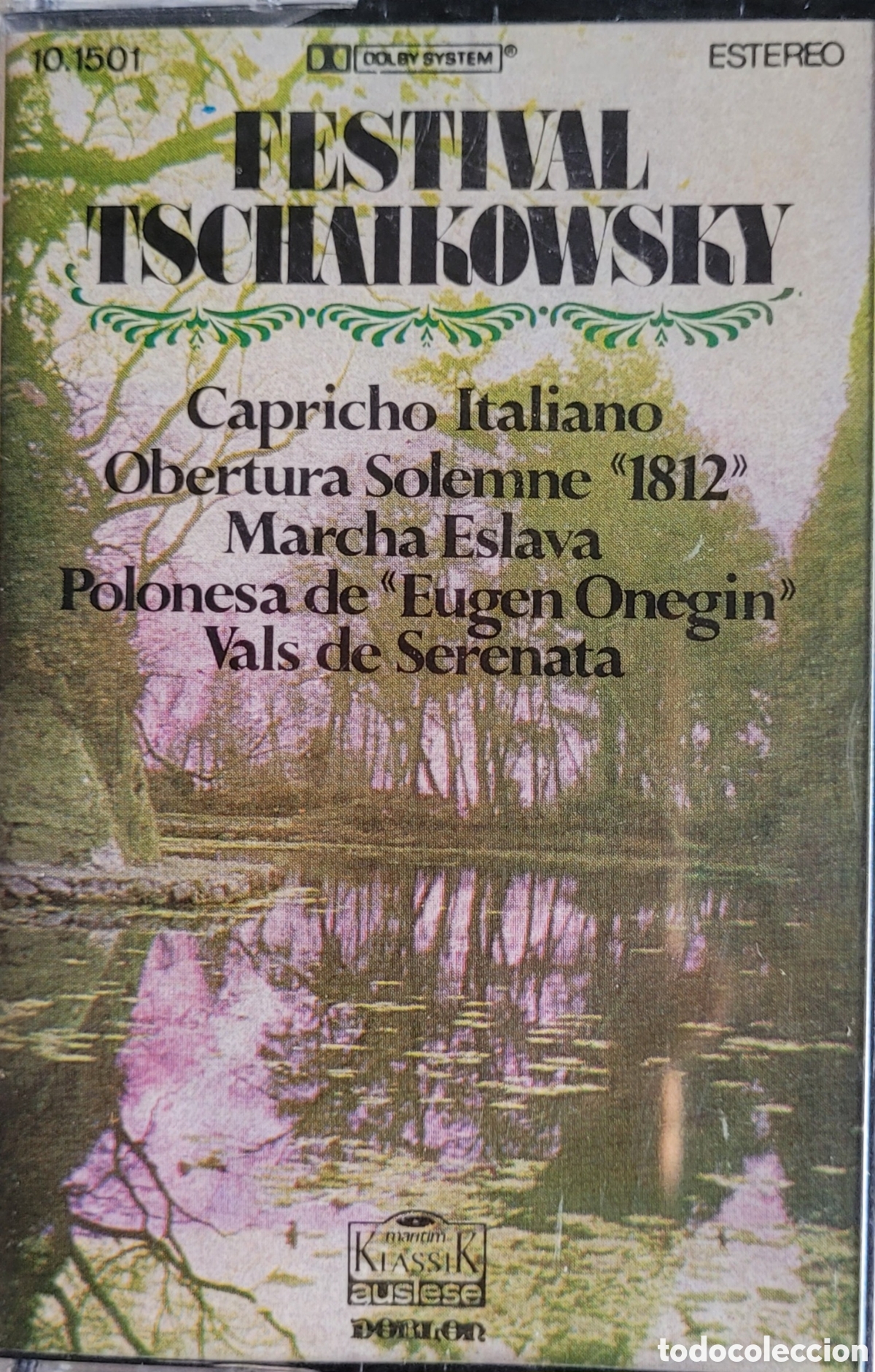 Casetes antiguos: TSCHAIKOWSKY FESTIVAL CASSETTE - Foto 1