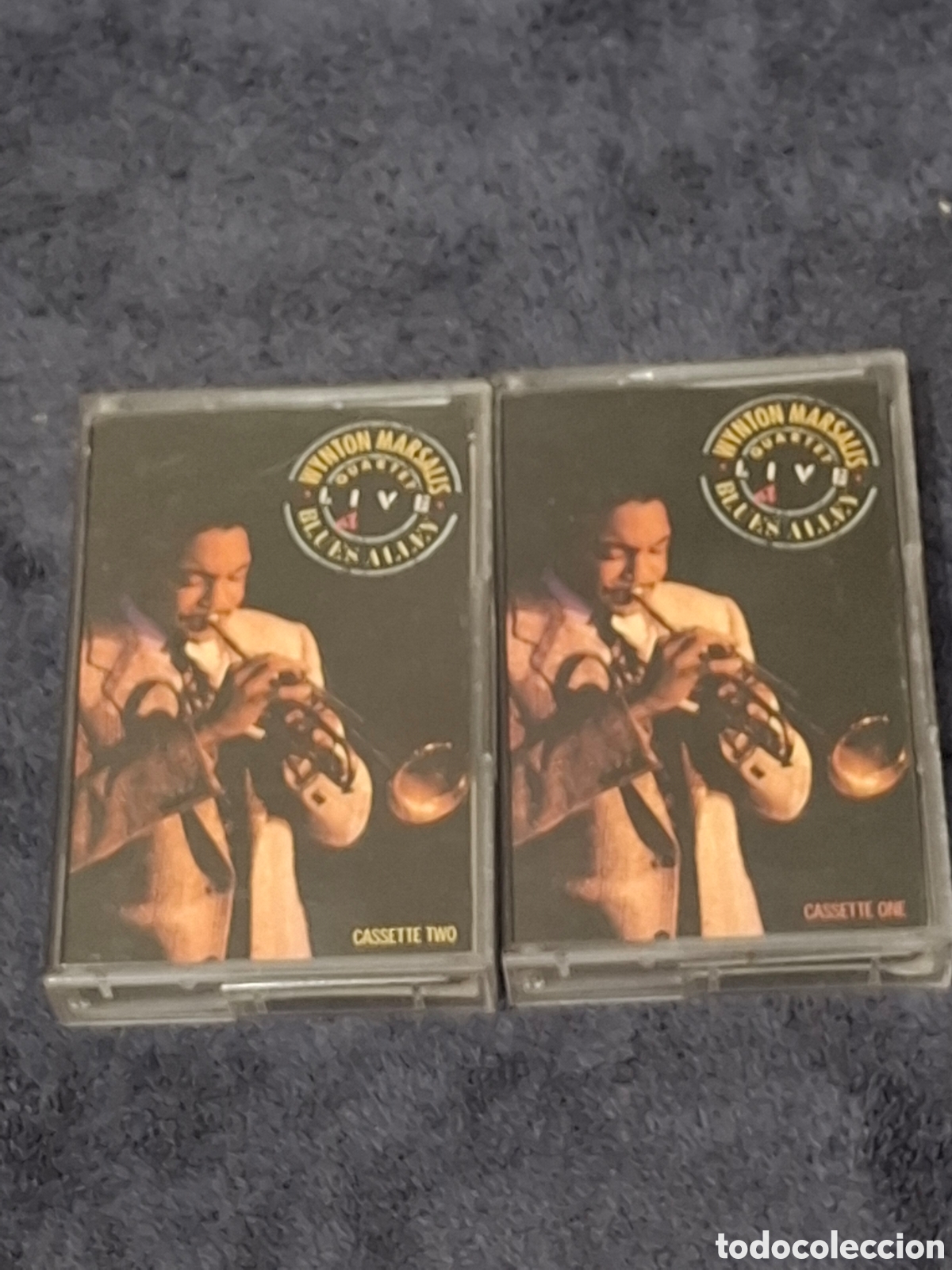 Cassettes Anciennes: CT11. 2 Cintas, The Wynton Marsalis Quartet - Live At Blues,1988, Casets, De 2&ordf; Mano.