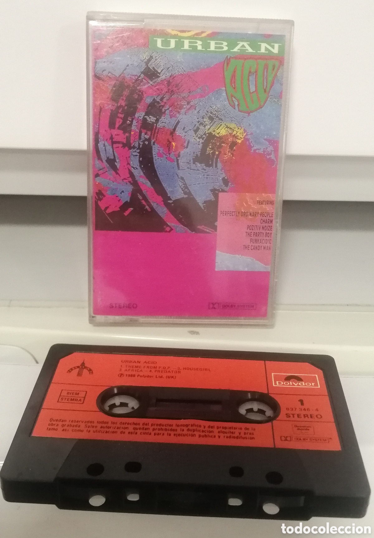Casetes antiguos: Urban Acid Polydor 1988 - Foto 1