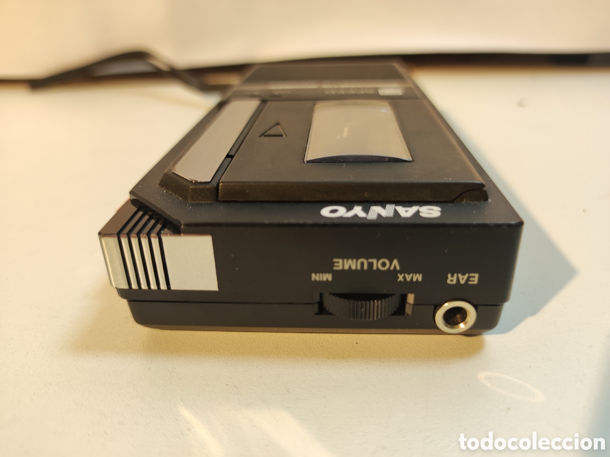 Casetes antiguos: Microcasette recorder Sanyo - Foto 5