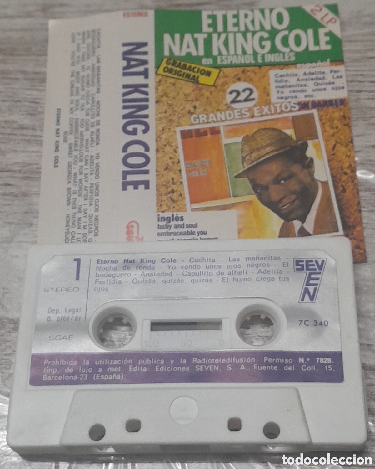 Casetes antiguos: ETERNO NAT KING COLE - Foto 1