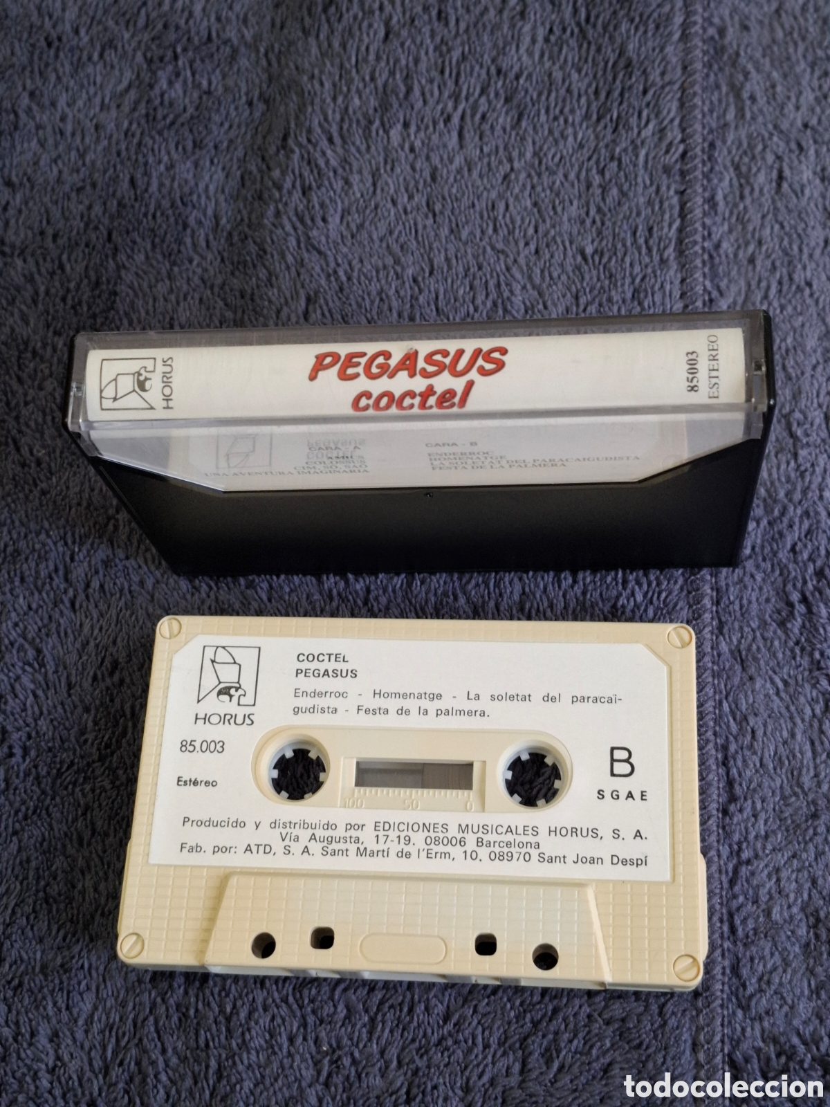 Casetes antiguos: CT12. Pegasus - C&oacute;ctel, 1988, De 2&ordf; Mano. - Foto 4