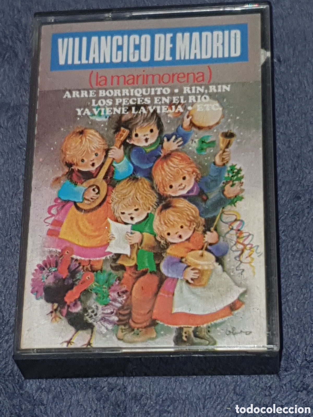 Casetes antiguos: CT-12. Villancico De Madrid - La Marimorena, 1987, De 2&ordf; Mano.
