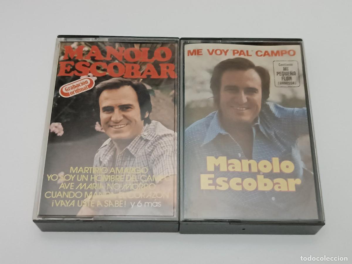 Casetes antiguos: 2 CASETES MANOLO ESCOBAR - Foto 1