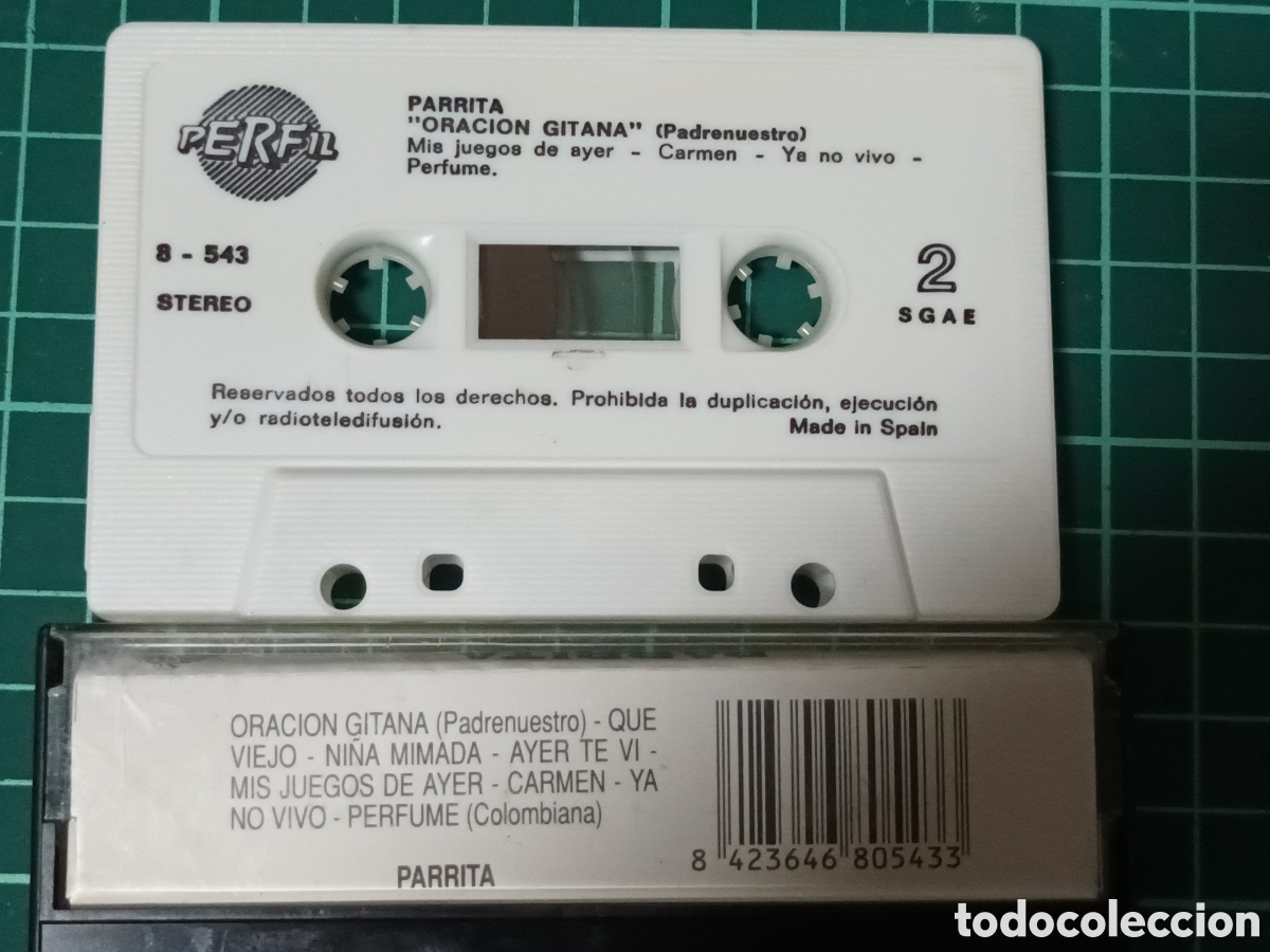 Casetes antiguos: Grandes exitos Parrita cassete - Foto 2