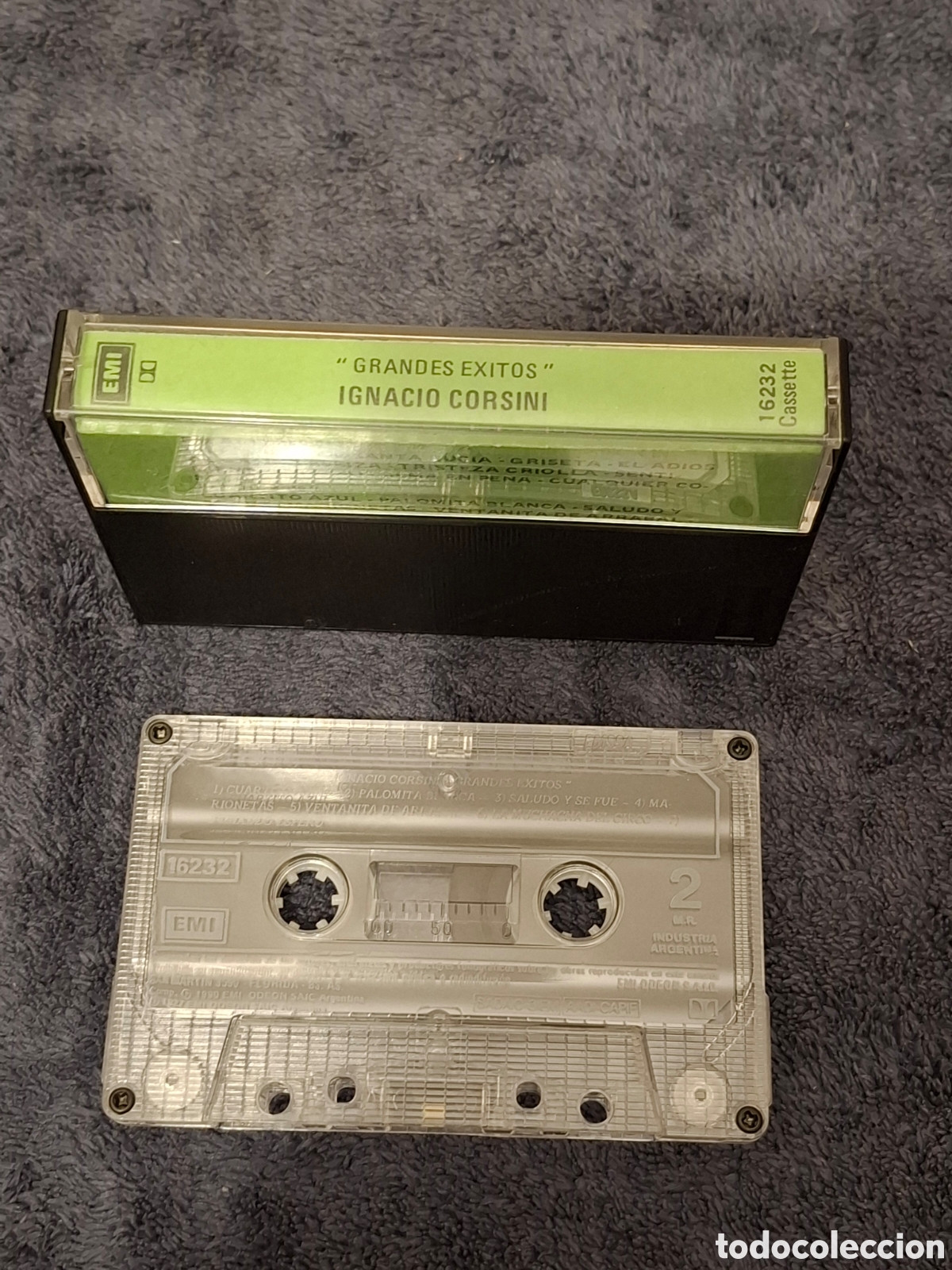 Casetes antiguos: CT13. Ignacio Corcini - Grandes &Eacute;xitos, 1990, De 2&ordf; Mano. - Foto 4