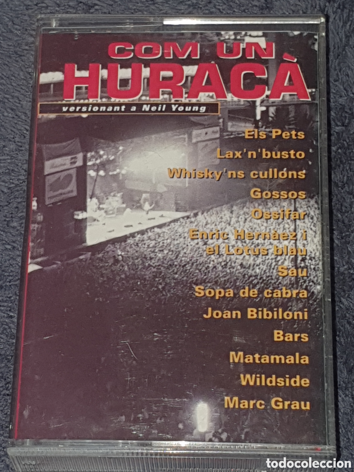 Casetes antiguos: CT-13. Com Un Hurac&agrave;, 1996, De 2&ordf; Ma. - Foto 1