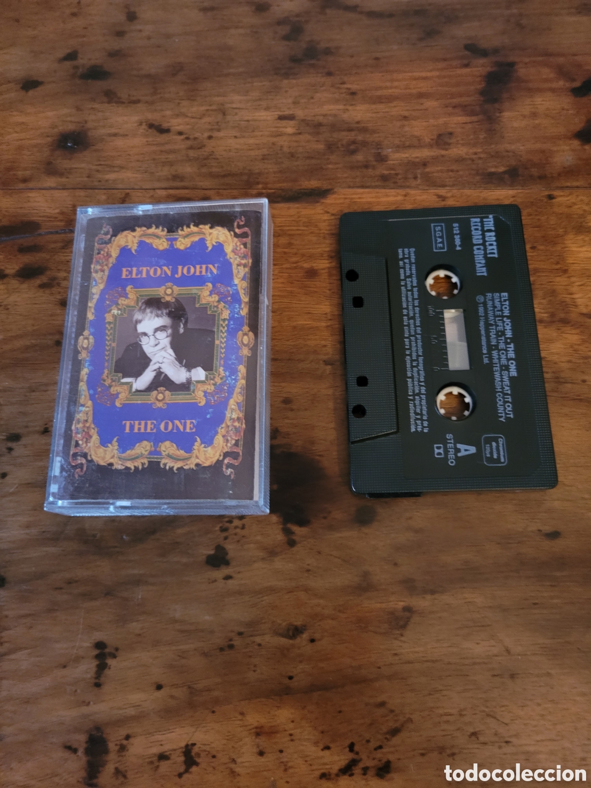 Casetes antiguos: Cassette Elton John/The One 1992 - Foto 6