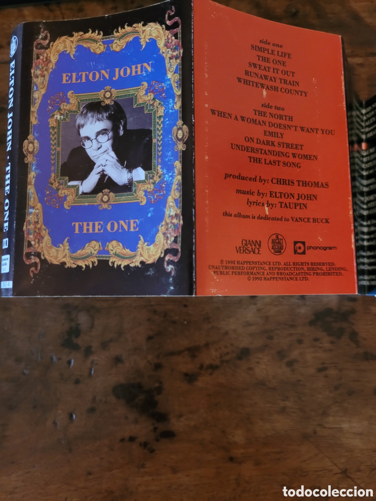 Casetes antiguos: Cassette Elton John/The One 1992 - Foto 7