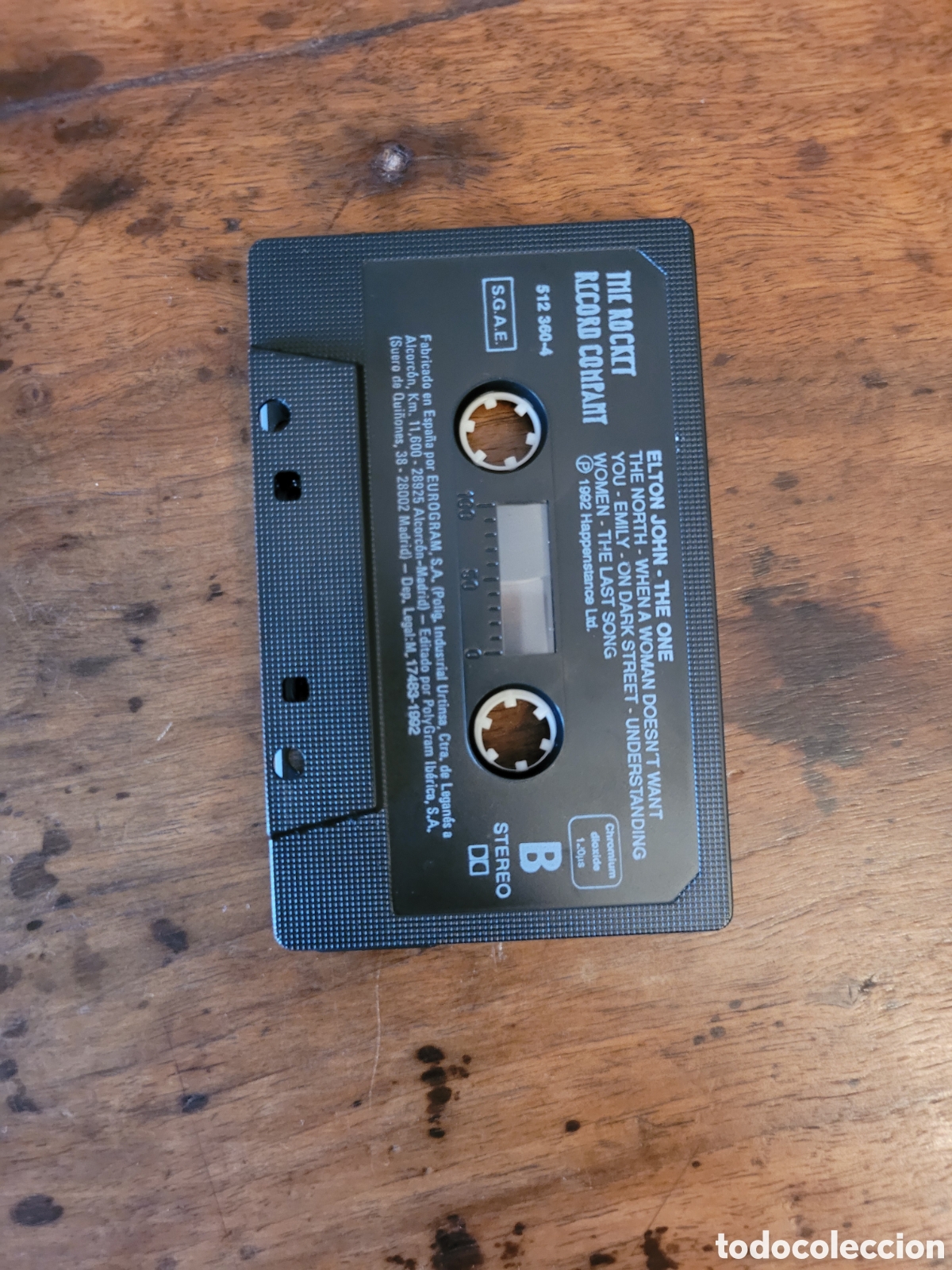 Casetes antiguos: Cassette Elton John/The One 1992 - Foto 12