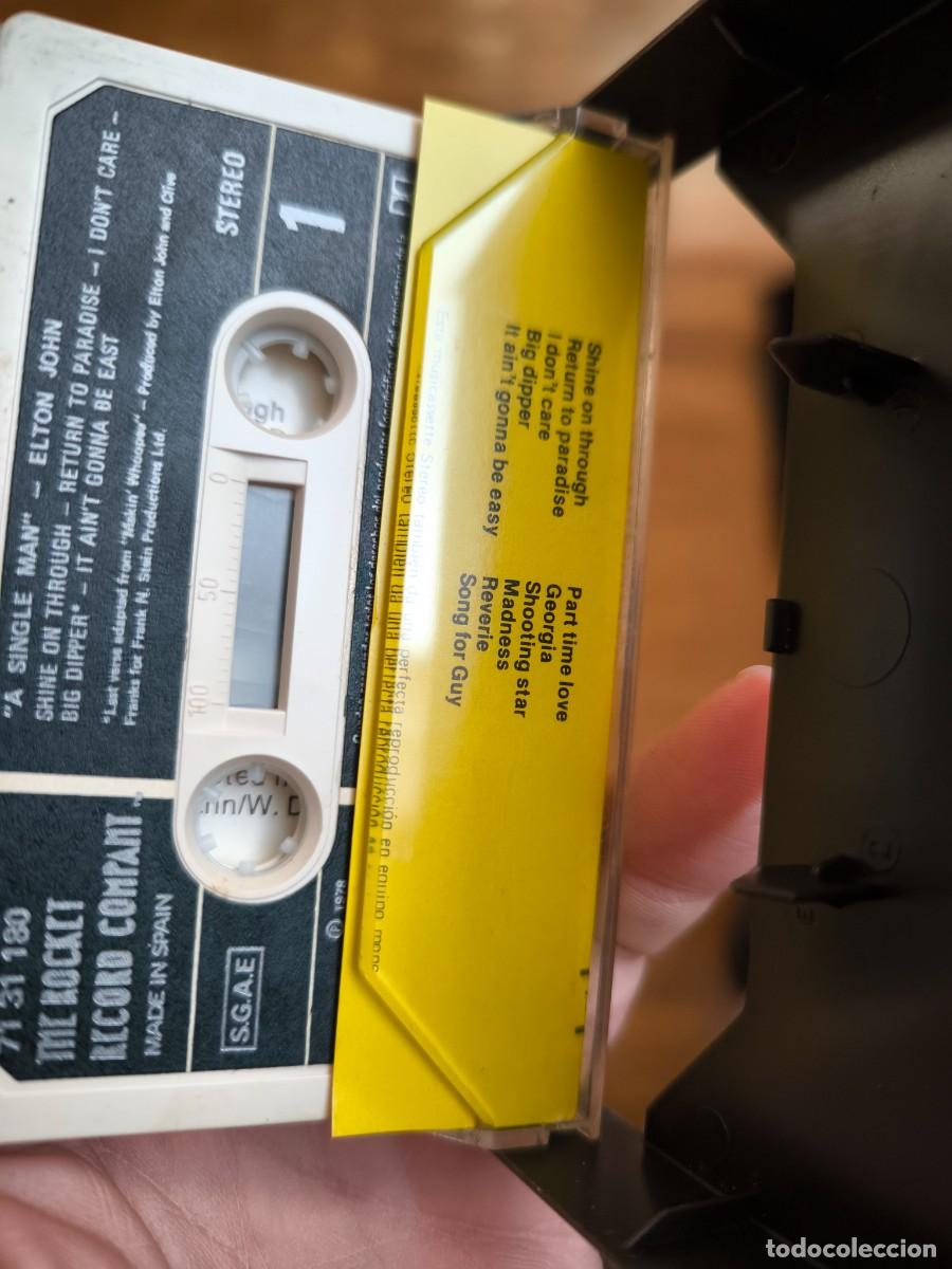 Casetes antiguos: CASSETE ELTON JOHN A SIMPLE MAN - Foto 3