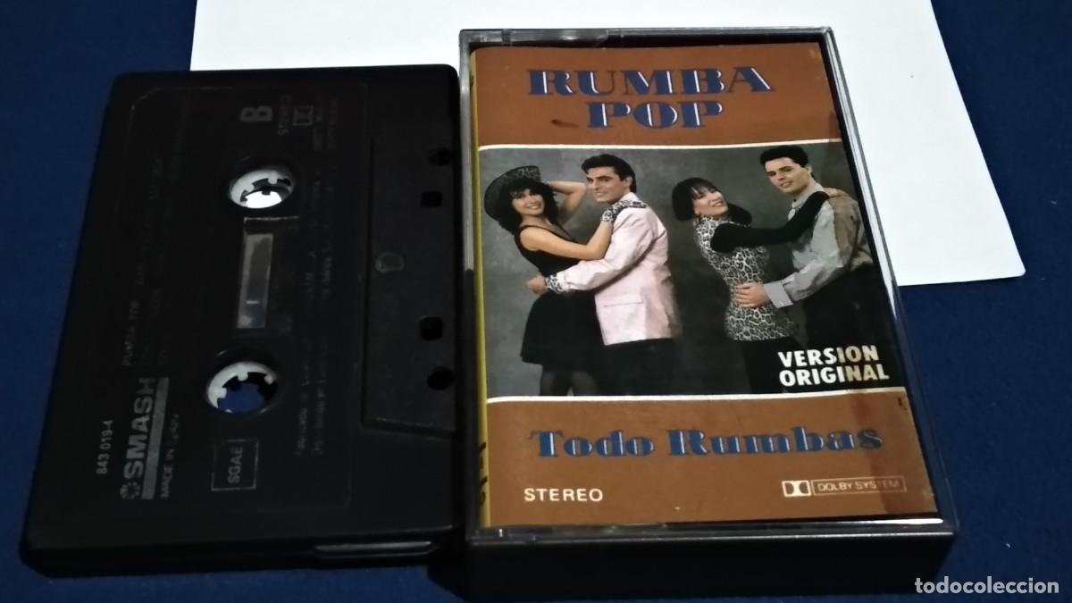 Cassetes antigas: RUMBA POP / BAILARAS CON ALEGR&Iacute;A - RUMBA FIESTA - 1989 SMASH POLYGRAM - CASETE CINTA CASSETTE