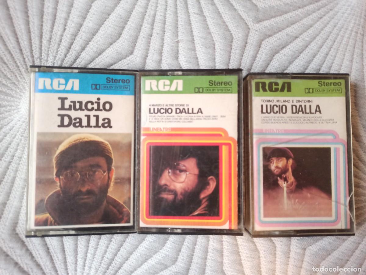 Casetes antiguos: Lucio Dalla 3 cassettes - Foto 1