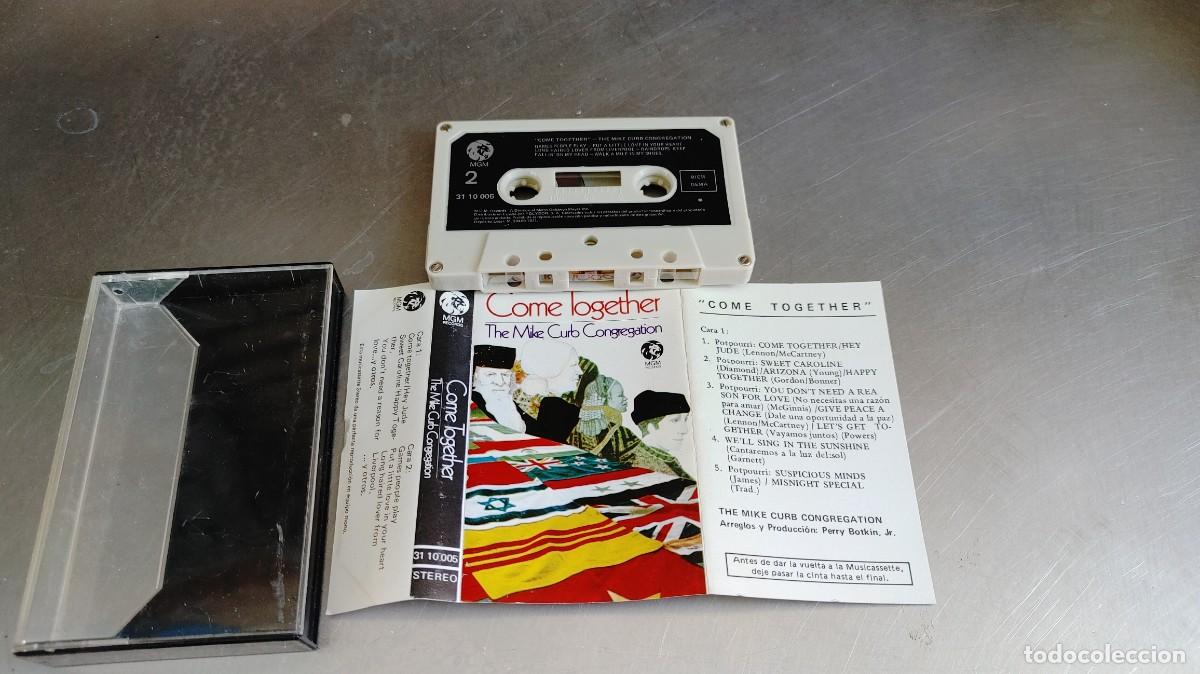 Casetes antiguos: THE MIKE CURB CONGREGATION-CASETE COME TOGETHER - Foto 1