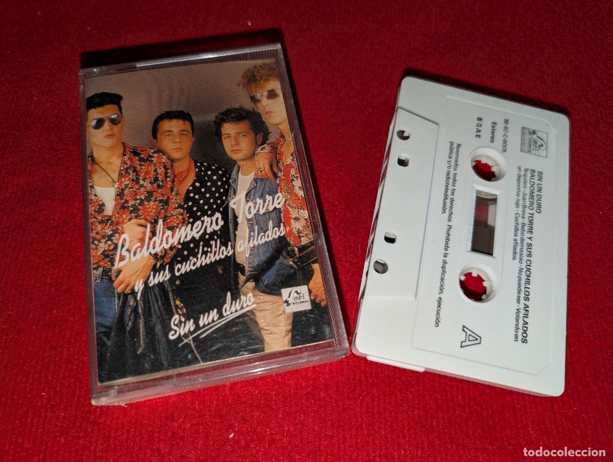 Old Cassettes: BALDOMERO TORRE Y SUS CUCHILLOS AFILADOS Sin un duro K7 CASSETTE 1989 Fods RARO