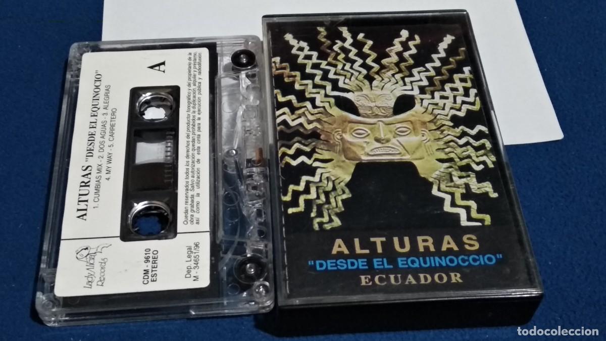 Old Cassettes: ALTURAS / DESDE EL EQUINOCCIO ECUADOR - CUMBIA MIX - 1996 LADY ALICIA -CASETE CINTA CASSETTE