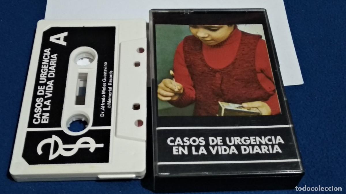 Casetes antiguos: Casos de urgencia En la Vida Diaria.. pr Dr. Alfredo Morales(Memoriel 1978) Archivo de la palabra