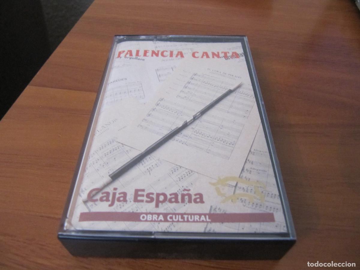Cassettes Anciennes: PALENCIA CANTA - Caja Espa&ntilde;a 1990 CORAL CARRIONESA..CORO RONDA PE&Ntilde;A AGUILON..