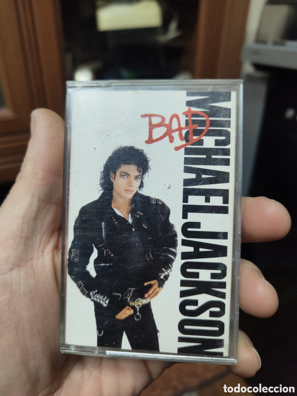 Casetes antiguos: CASSETTE MICHAEL JACKSON BAD - Foto 1